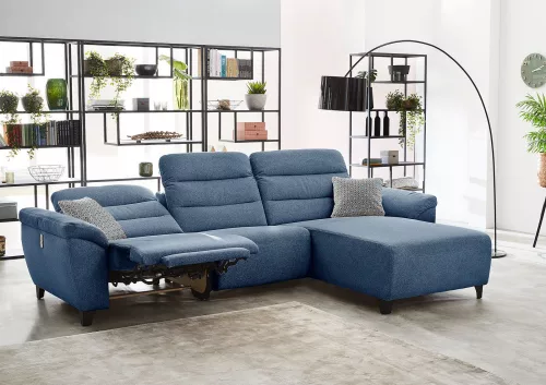 Puglia univerzális sarokkanapé - kék
