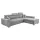 Landberg sarokkanapé - szürke