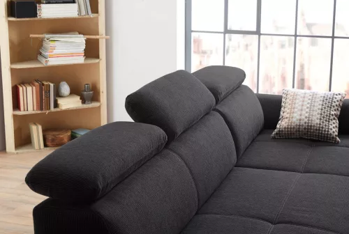 Landberg sarokkanapé - antracit