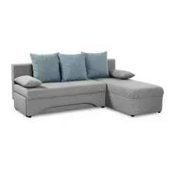 Polar ágyazható sarokkanapé - világosszürke