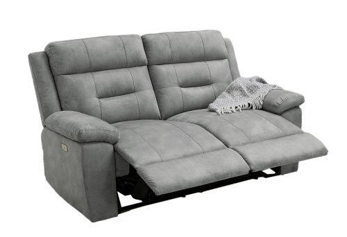 Walkman 2 kétüléses relax kanapé elektromos funkcióval - szürke NE 169 900