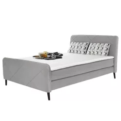 EMIA 140 - Boxspring ágy (világosszürke)