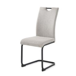 Max szánkótalpas étkezőszék - szürke kord