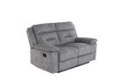Walkman 4 két személyes relax kanapé manuális funkcióval - szürke NE 48 000