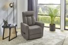 Roseland két motoros elektromos relaxfotel - taupe