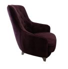 Retro magas támlás fotel BM-C273110 G707(frisco winered) - Utolsó, kiállított darab!