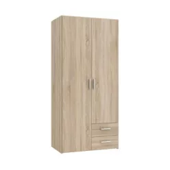 Telane 2-ajtós gardróbszekrény - sonoma tölgy