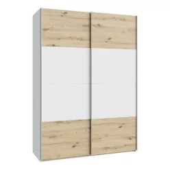   Schach&Matt gardrób (SHMS72413-M576) artisan tölgy/fehér - 150 cm
