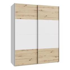   Schach&Matt gardrób (SHMS82411-M576)  artisan tölgy/fehér - 170 cm