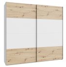 Schach&Matt gardrób (SHMS92411-M576)  artisan tölgy/fehér - 220 cm