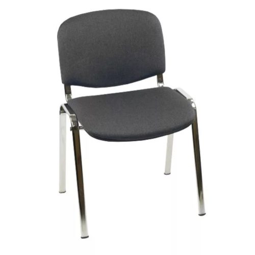 ISO EASY I. tárgyalószék - Liz 35 szürke/króm váz