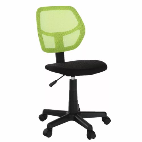 Forgószék, zöld/fekete, MESH