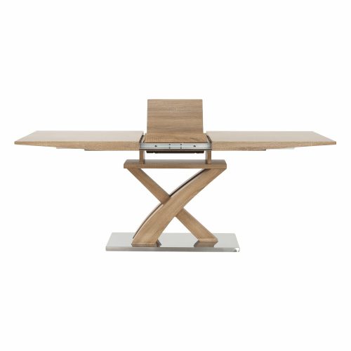 Étkezőasztal, tölgy sonoma, 160-200, BONET NEW TIP 2