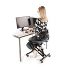 RUFUS - Ergonomikus térdeplőszék - szürke