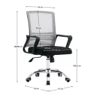 APOLO 2 NEW irodai forgószék (taupe)