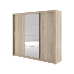 Dario 004 - Gardróbszekrény 200 cm (Sonoma tölgy)