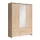 Kasia 018 - 5-ajtós, 2-fiókos ruhásszekrény (sonoma tölgy) SZF5D2S