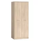Nepo 017 - Kombinált ruhásszekrény (sonoma tölgy) SZF2D