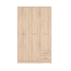 Nepo 018 - Gardróbszekrény (sonoma tölgy) SZF3D2SN