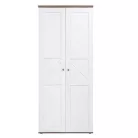 VALENTINA 007 - Kétajtós, egypolcos ruhásszekrény (canyon fenyő/trüffel tölgy) SZF2D