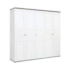 VALENTINA 008 - Ötajtós gardrób (canyon fenyő/trüffel tölgy) SZF5D