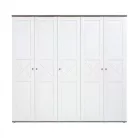 VALENTINA 008 - Ötajtós gardrób (canyon fenyő/trüffel tölgy) SZF5D