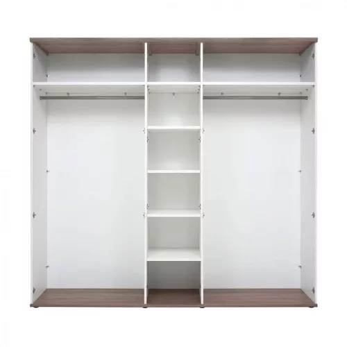 VALENTINA 008 - Ötajtós gardrób (canyon fenyő/trüffel tölgy) SZF5D