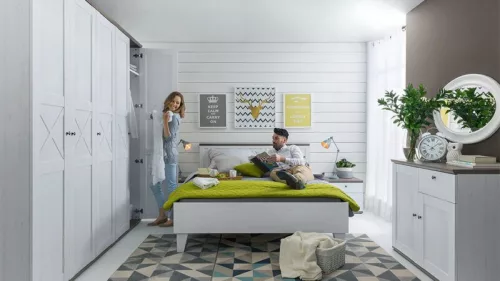 VALENTINA 008 - Ötajtós gardrób (canyon fenyő/trüffel tölgy) SZF5D