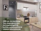 ECO 240 - Konyhablokk (fehér/sonoma tölgy)