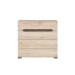 Elvaro 008 komód - KOM4S/90 - san remo/wenge