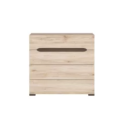 Elvaro 008 komód - KOM4S/90 - san remo/wenge