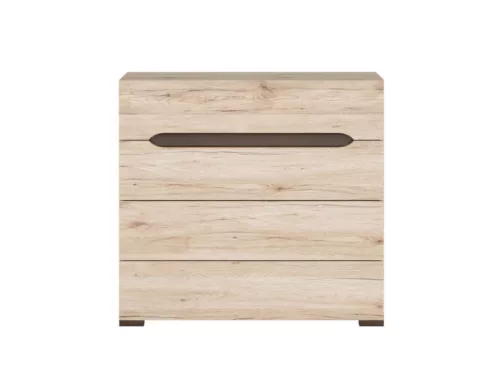 Elvaro 008 komód - KOM4S/90 - san remo/wenge