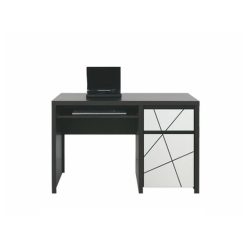   KASIA MDF egy ajtós, egy fiókos író/számítógép asztal (BIU1D1S) - wenge magic/snow white