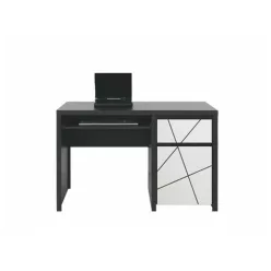   KASIA MDF egy ajtós, egy fiókos író/számítógép asztal (BIU1D1S) - wenge magic/snow white