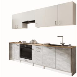 Eco 240 konyhablokk (fehér/szürke)