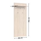 KASIA 022 fogas (WIE/60) -  sonoma tölgy