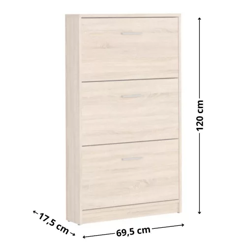 Nepo 022 cipősszekrény (SFB3K)-  sonoma