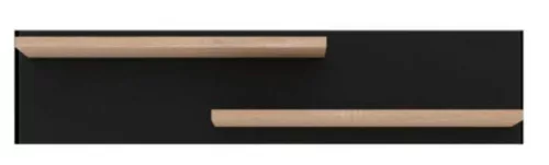 VUSHER 006 polc POL/110 - sonoma tölgy/fekete