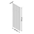 VERITAS fali fogas (WIE67) - sonoma tölgy/kasmír