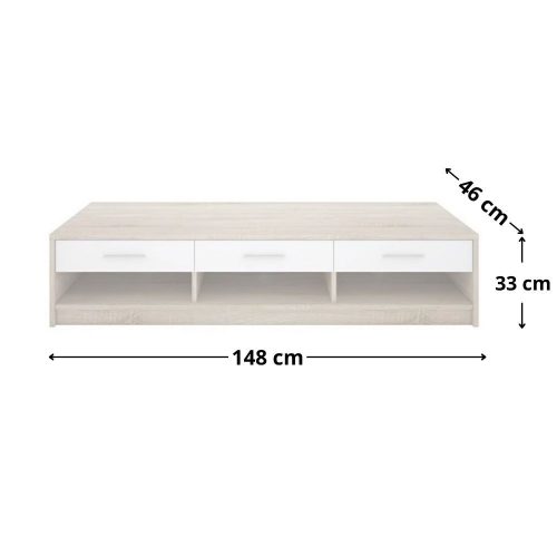 NEPO TV szekrény (RTV3S) - sonoma tölgy