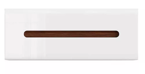 Azteca SFW1K/4/11 szekrény, fehér/wenge