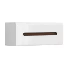 Azteca SFW1K/4/11 szekrény, fehér/wenge