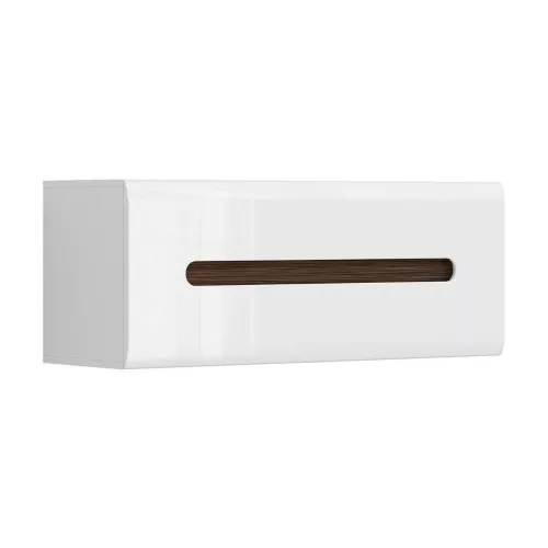 Azteca SFW1K/4/11 szekrény, fehér/wenge