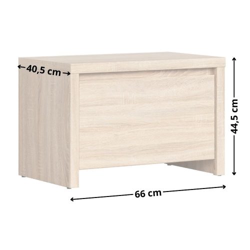 KASIA 023 szekrény (SBUT60) - sonoma tölgy