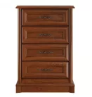 SZÓFIA 007 négy fiókos komód (S4/6) - gesztenye