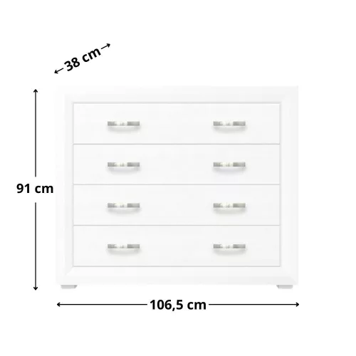 Cyrus 011 komód - laroco/kő tölgy (KOM4S/11)