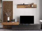 BEKKA Plus nappali bútor szett tv-állvánnyal - artisan tölgy/fekete