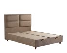 SUNSET New boxspring ágy (160 x 200 cm) - kávé