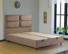 SUNSET New boxspring ágy (160 x 200 cm) - kávé