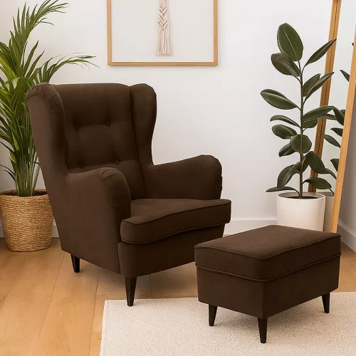 CARRY - Ülőke/lábtartó (Soro 28 sötét barna)